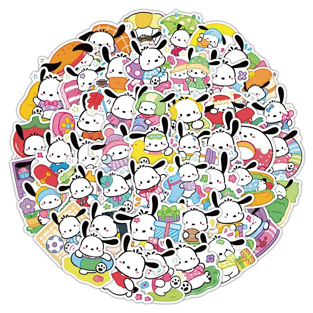 10/30/50/100 шт. Sanrio Pochacco наклейка мультфильм милая собака граффити детская игрушка DIY