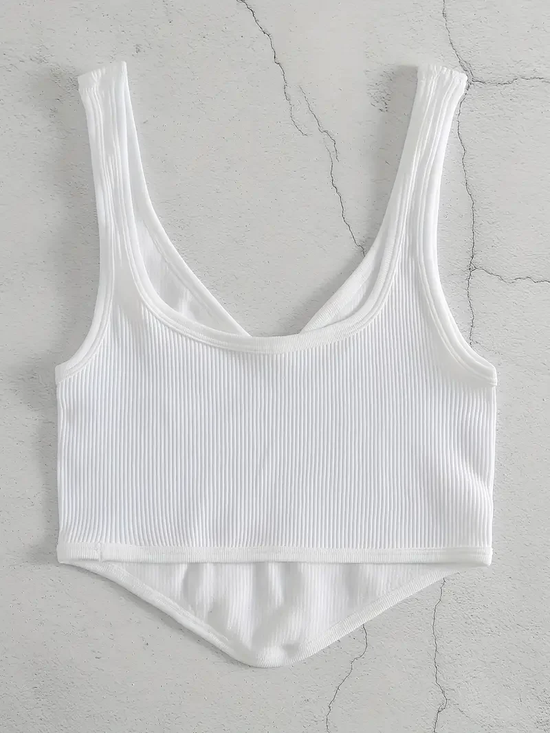 Женский пикантный Топ модная уличная одежда однотонный шикарный женский