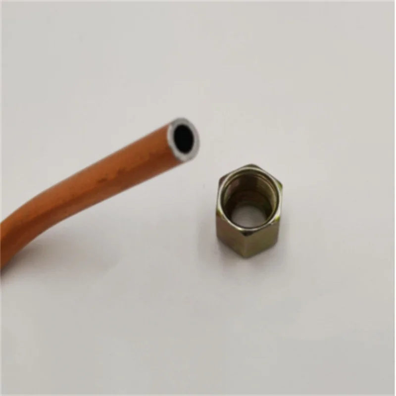 1 шт 6 мм трубка OD 11 см длина фитинга детали 9 Диаметр резьбы. Шестигранные Гайки w