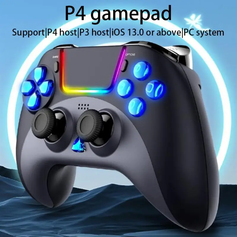 

PS4 Controller 1.5M Wired Gamepad For Playstation 4 Dualshock 4 Joystick Gamepads Multiple Vibration 6 Axies PS4 Updated Gaming