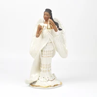 United States LENOX Ceramic Angel Girl Figurine Porcelain Angel Statue for Home Decoration Birthday Gift Limited Edition