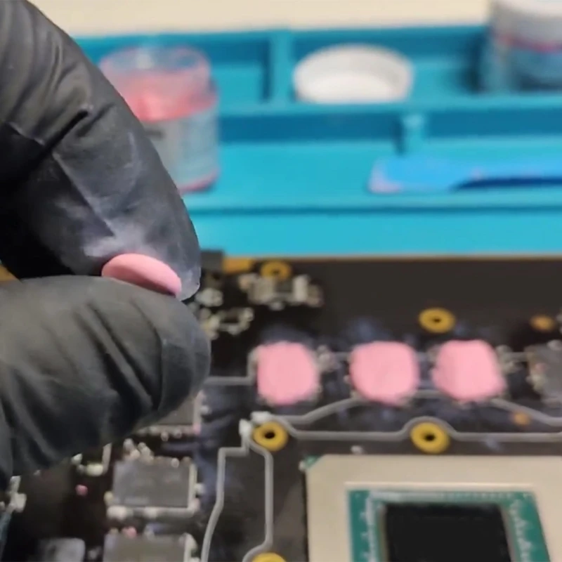 H1300 Термальная непроводящая шпаклевочная паста Силиконовый радиаторный