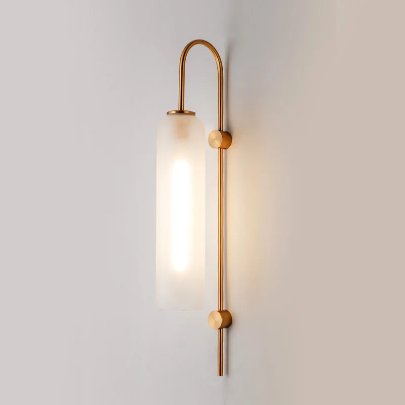 

Nordic Modern Wall Light Bedroom Bedside Decor Mirror Living Room Background Decor Stairs Restaurant and Hotel Indoor Aisle Lamp