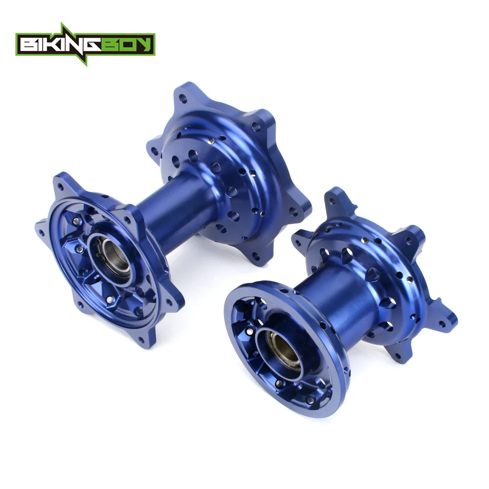 Передняя и задняя Ступица колеса BIKINGBOY для YZ250F YZ450F 09 10 11 12 13 14 15 16 17 18 19 20 21 22 23