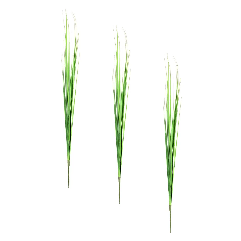 

3 шт., декоративные пластиковые травы для украшения цветов