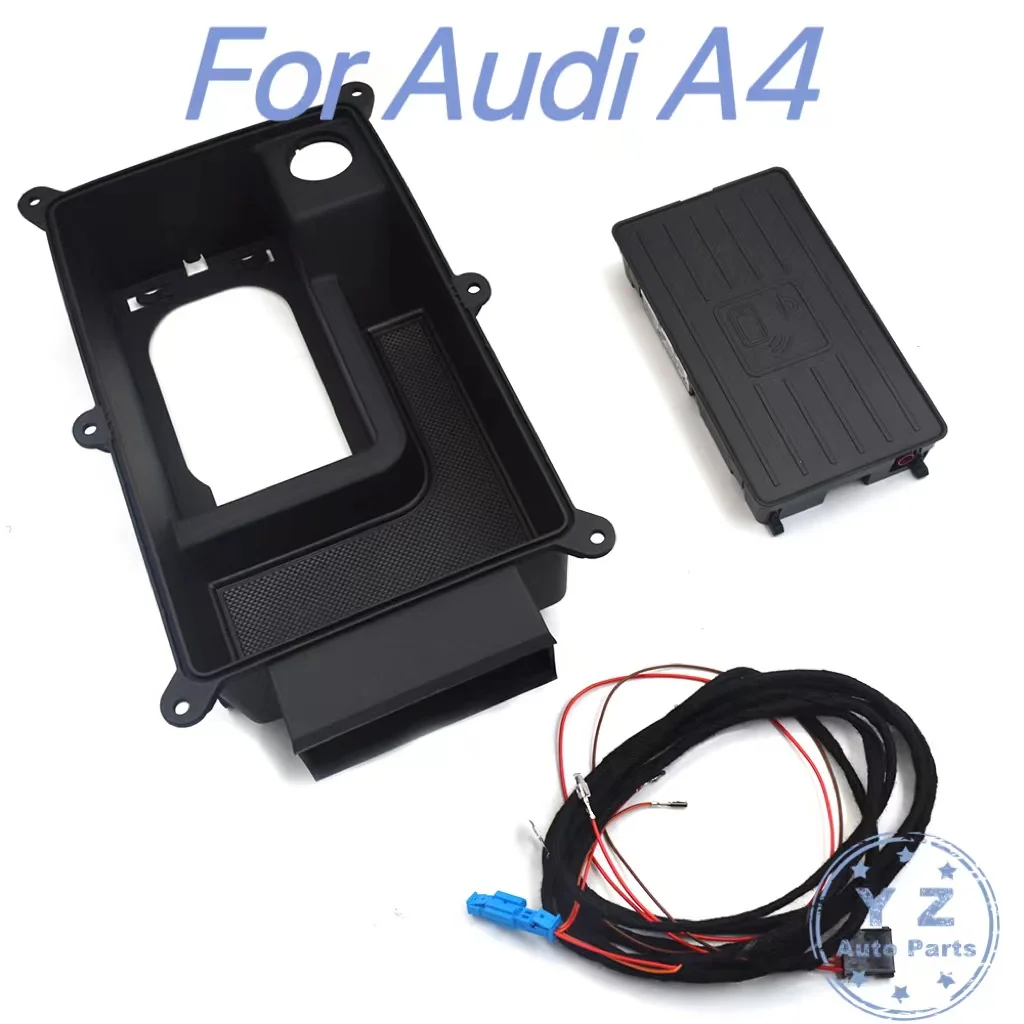 

For Audi A3 A4 A6 A8 Q5 Q2 Q3 R8 TT e-tron 81A 035 502 4N0 035 502 On board wireless charging module phone charger Bracket Set