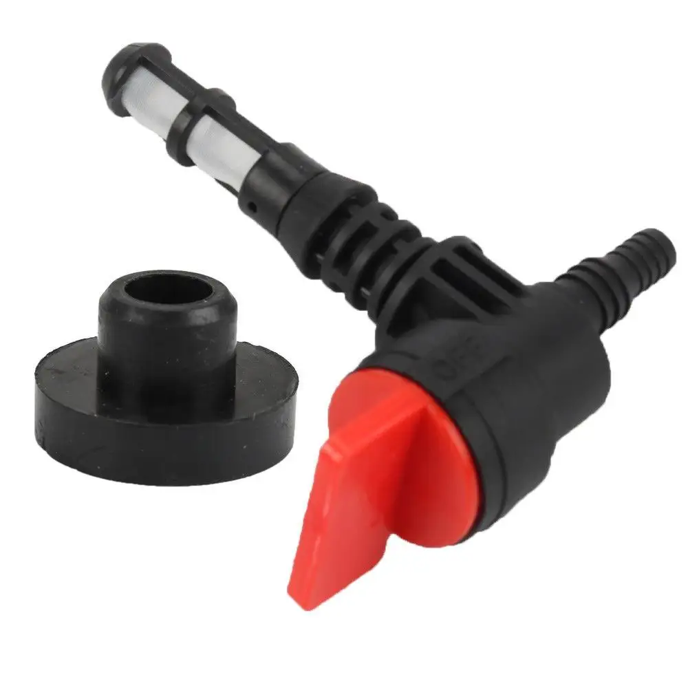 

Запорный топливный клапан Briggs & Stratton 192980GS 208961 KOHLER 25 462 03-S с фильтром и втулкой, топливный кран, 50 шт.