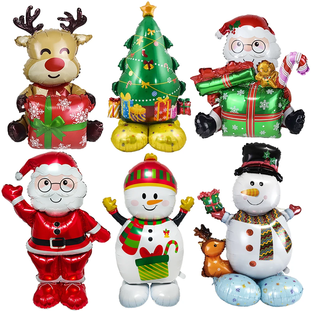 Рождественские украшения Санта-Клаус снеговик Рождественская елка лось