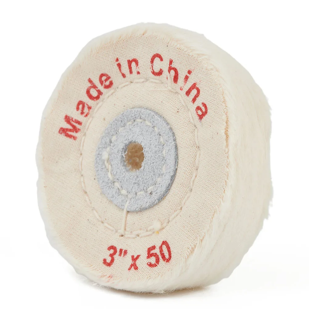 1pcs Buffing Wheel 3 Inch Buffer Reliable Sanding Cloth Buffing For Jewelry For Rotary Tool Grinder Pad Polisher