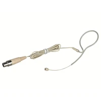 new single hook headset microphone for akg samson wireless ta3f 3pin mini xlr micwl