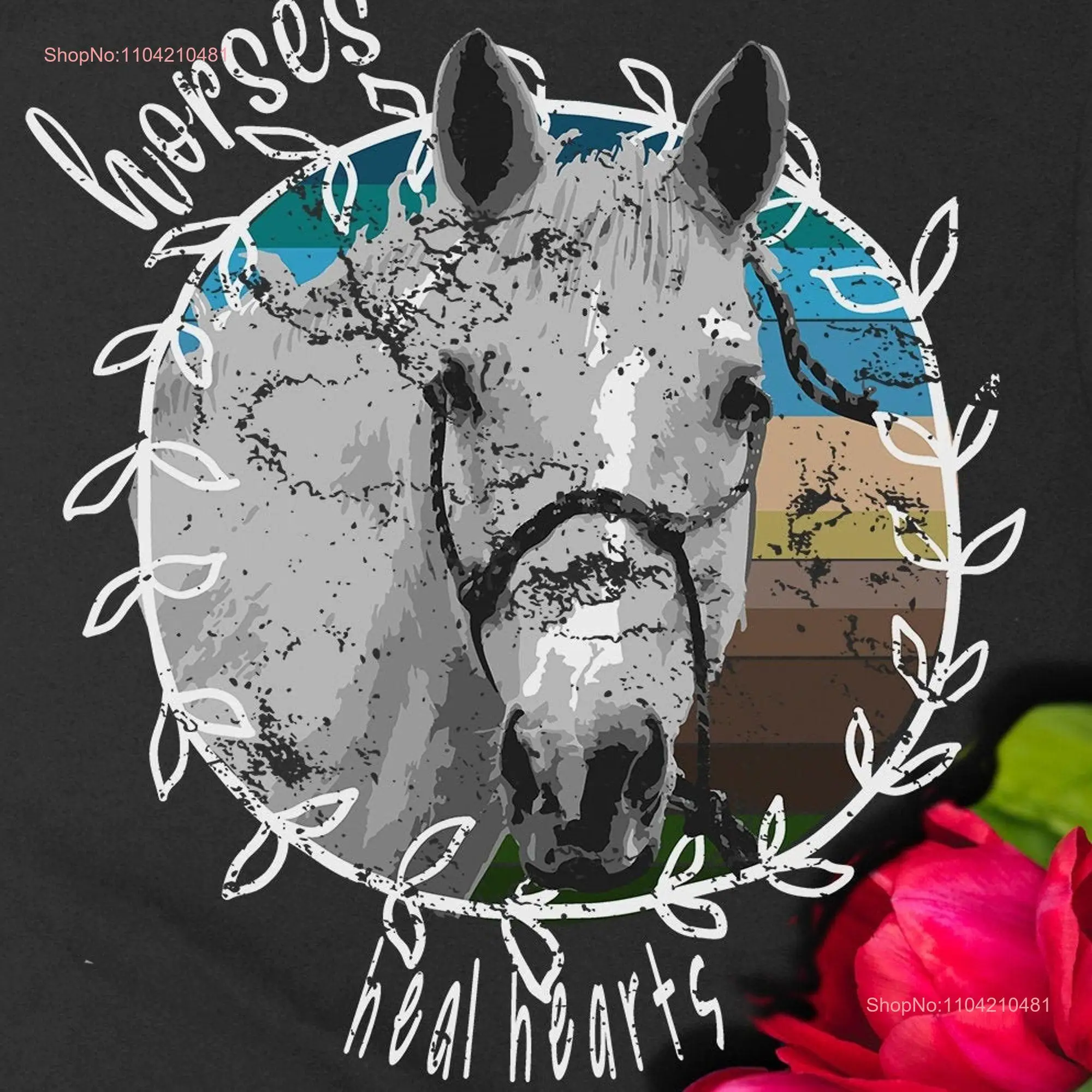 Футболка Horses Heal Hearts My Horse is Best Friend Rescue Mom для влюбленных я люблю сумасшедших с