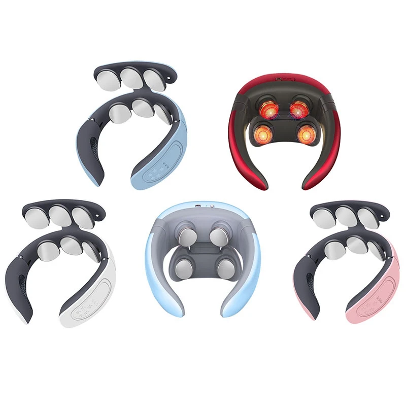 

Neck Massager Shoulder Cervical Massager Multifunctional Electric Hot Compress Pulse Neck Protector