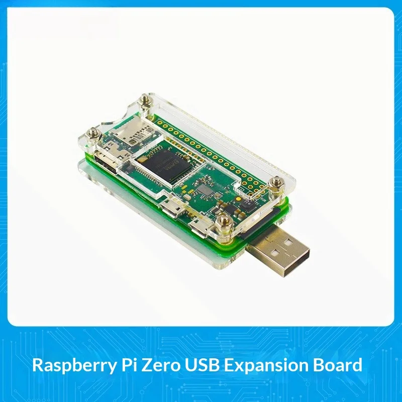 Фото Плата расширения Pi Zero W Bad USB, конвертер USB-интерфейса с поддержкой питания и отладки SSH №1