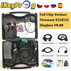 Инструмент Диагностический Lexia 3 PP2000 Diagbox V9.68, Полный Золотой чип 921815C, полная версия Lexia 3 OBD2, Lexia3 PP2000 для CitroenPeugeot