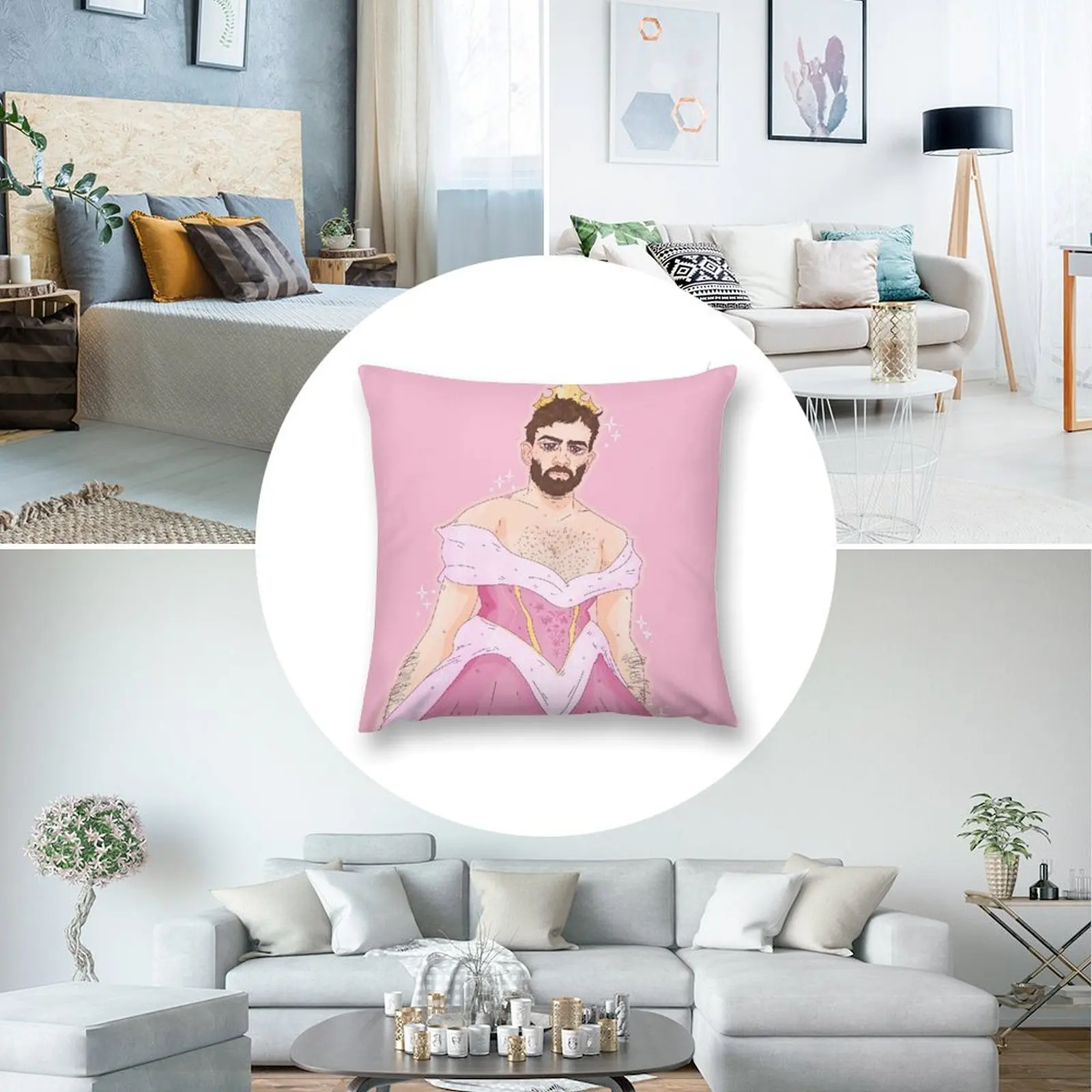 Декоративная подушка принцессы Хасанаби наволочка роскошная подушки декор для