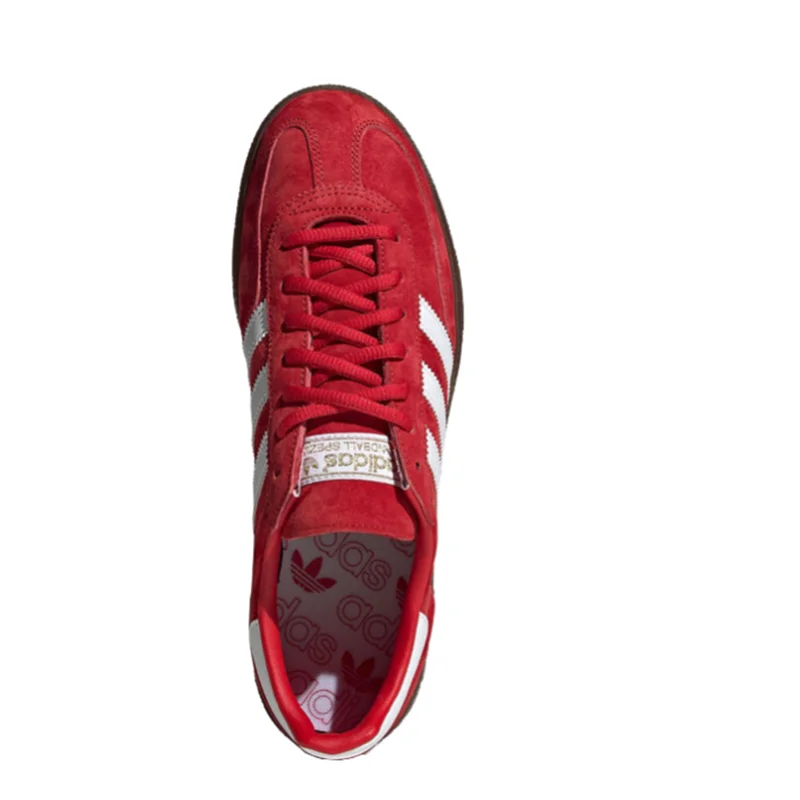 Фото Распродажа Adidas: кроссовки для гандбола Spezial, унисекс, красные, FV1227, оригинальные, бесплатная доставка FV1227 №4