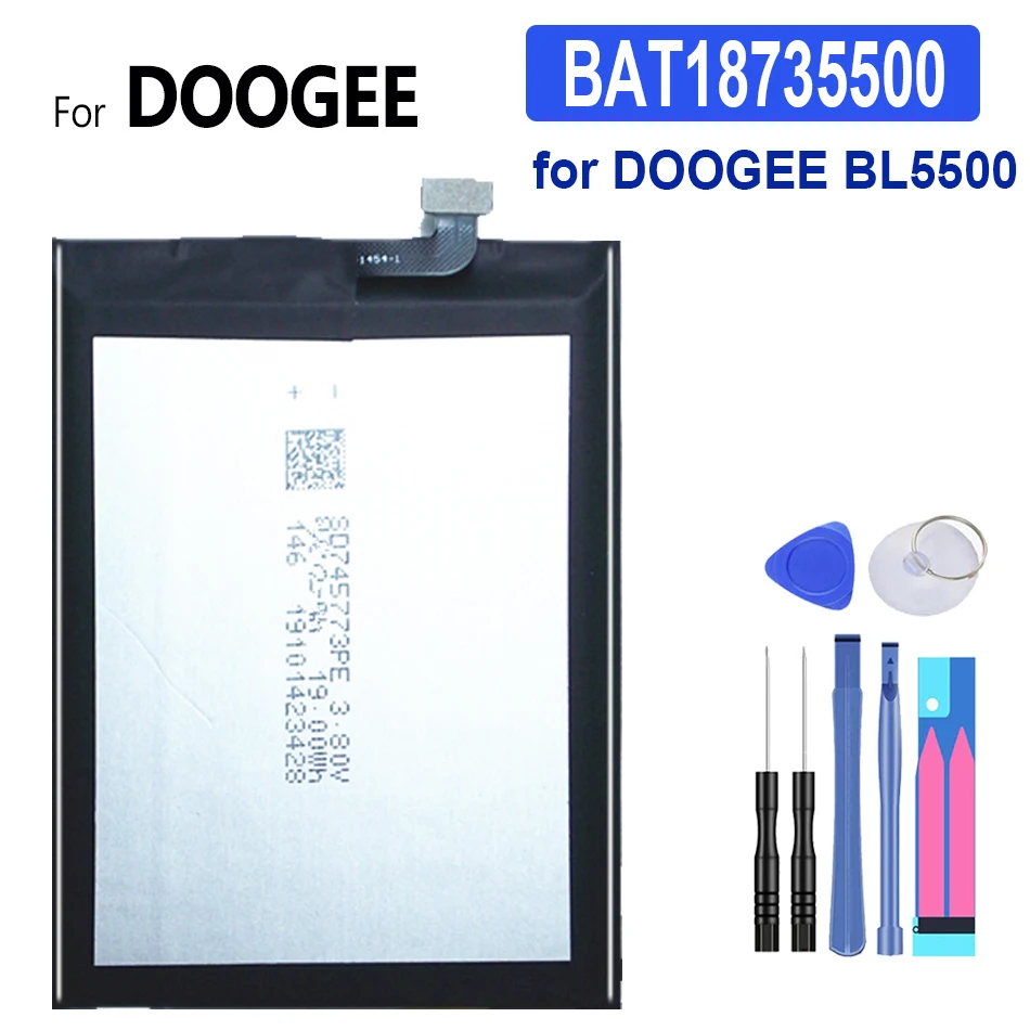 

100% Новый 6000mAh BAT18735500 Аккумулятор Для DOOGEE BL5500 Lite батареи + Бесплатный Gfit