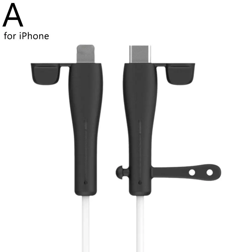 Новый мягкий силиконовый чехол для защиты кабеля Apple IPhone USB-кабель зарядного
