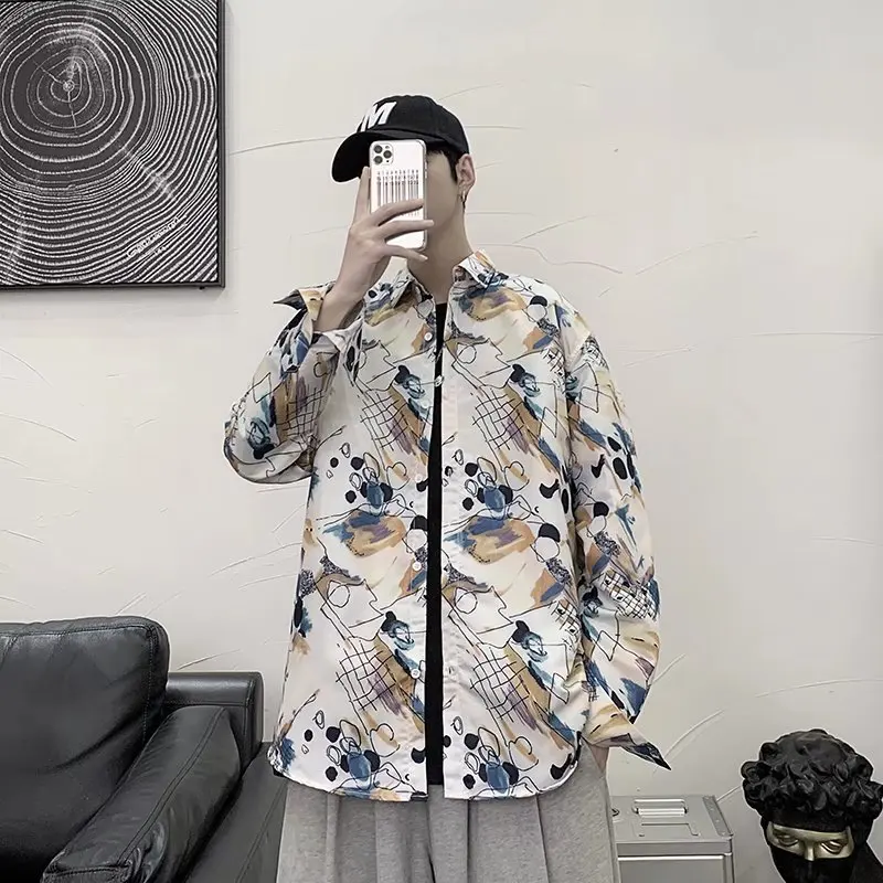 Spring and Autumn Ins Korean Version of The Trendy Handsome Shirt Style All-match Hip-hop Youth Jacket