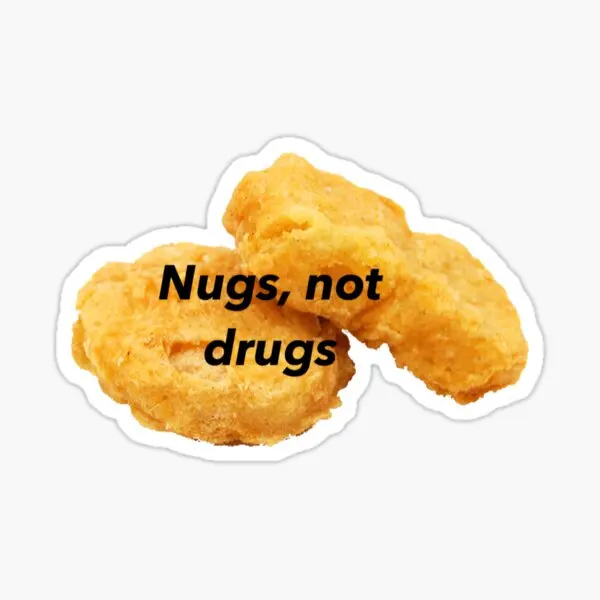 

Nugs не наркотики 5 шт. наклейки для мультяшного автомобиля Принт детского окна милый бампер художественный Фон аниме бутылки для воды для ноу...