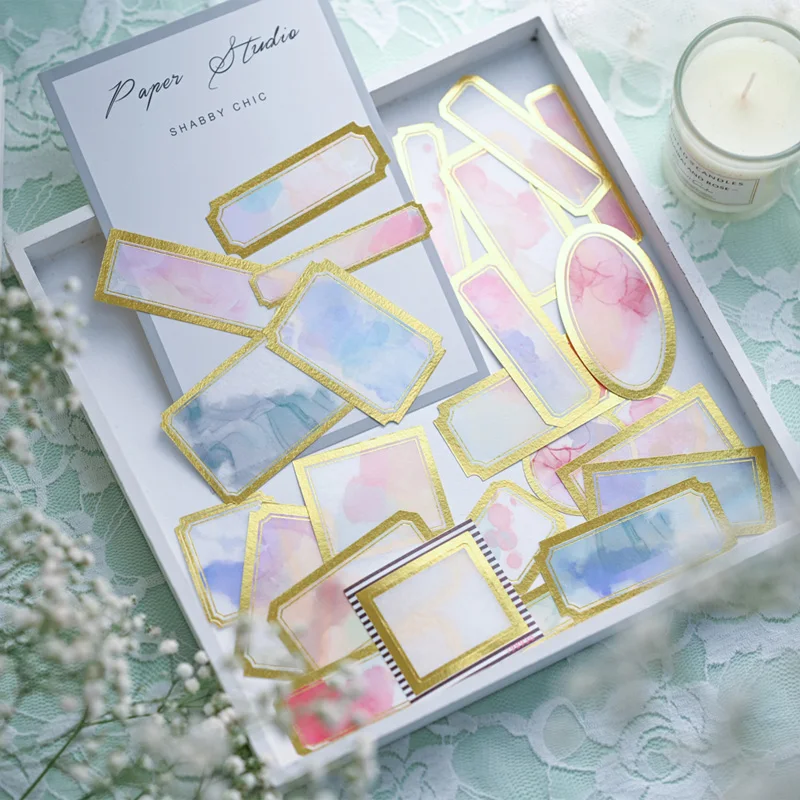 

Бронзовая фотоэтикетка, наклейка «сделай сам», альбом для скрапбукинга, нежелательный журнал, счастливый планировщик, рамка для заметок, де...