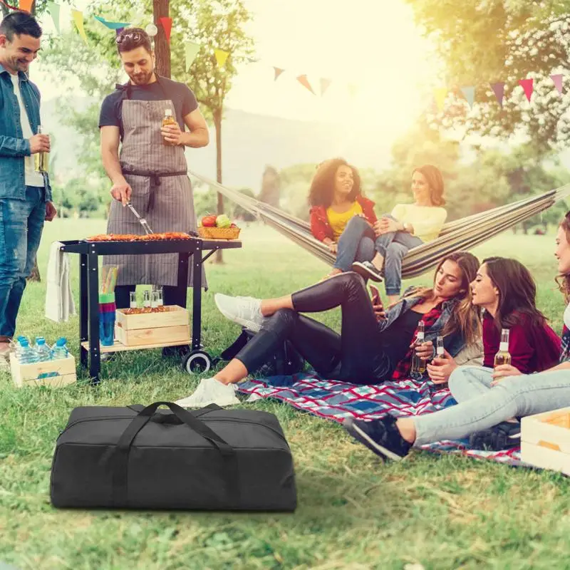 Туристическая Сумка для кемпинга вместительный мешок барбекю принадлежности