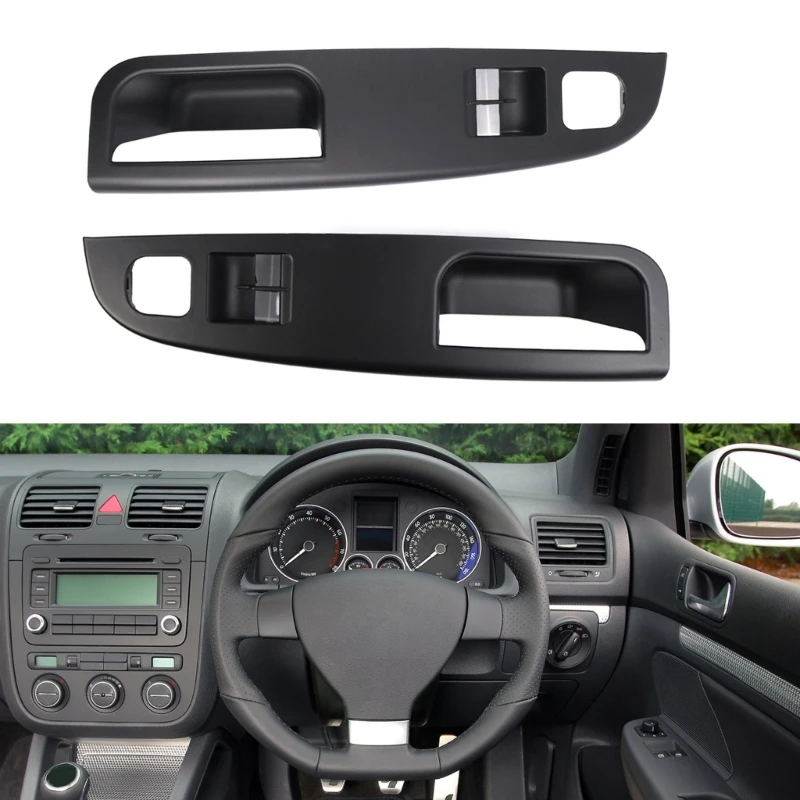 

Auto Door Window Inside Trim Bezel for Golf 2 Door Models 2004-2009 ,Replaces 1K3868049C75R