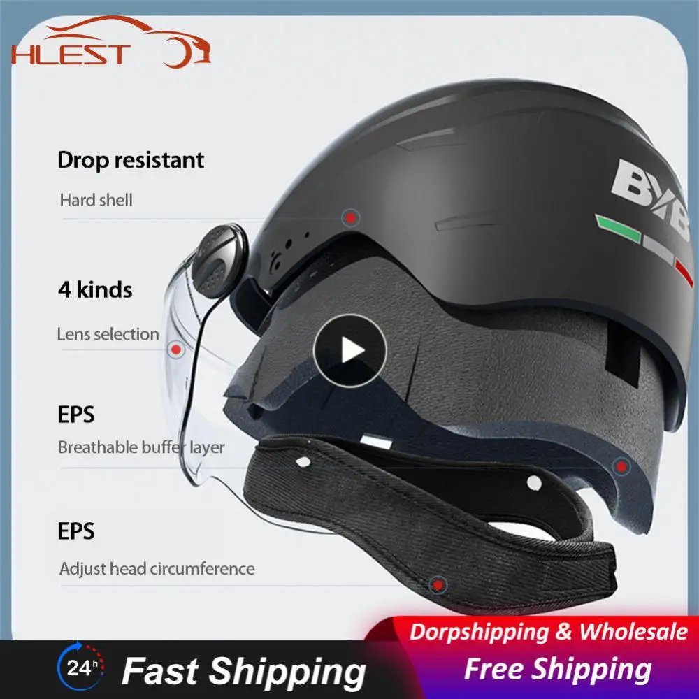 

1/2/3PCS Electriv Vehicle Helmet Outdoor Sports Cycling Helmets for Adults Shockproof Motorcycle Helmet Riding Bretheable