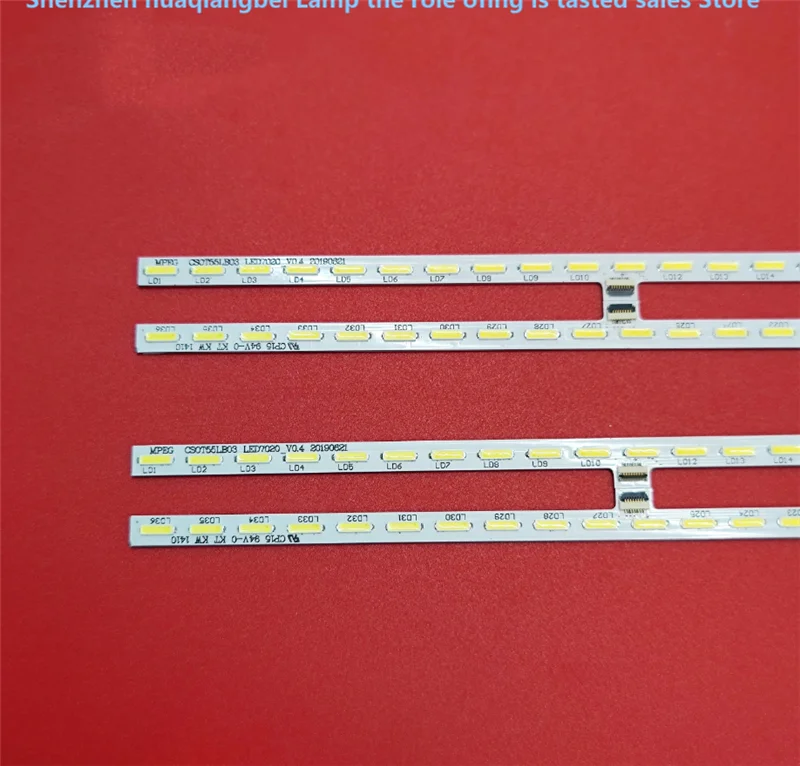 

FOR LE55D9830 L55E5690A-3D light strip CS0T55LB04 screen MT5461D01-3 36LED 100%NEW LED backlight strip