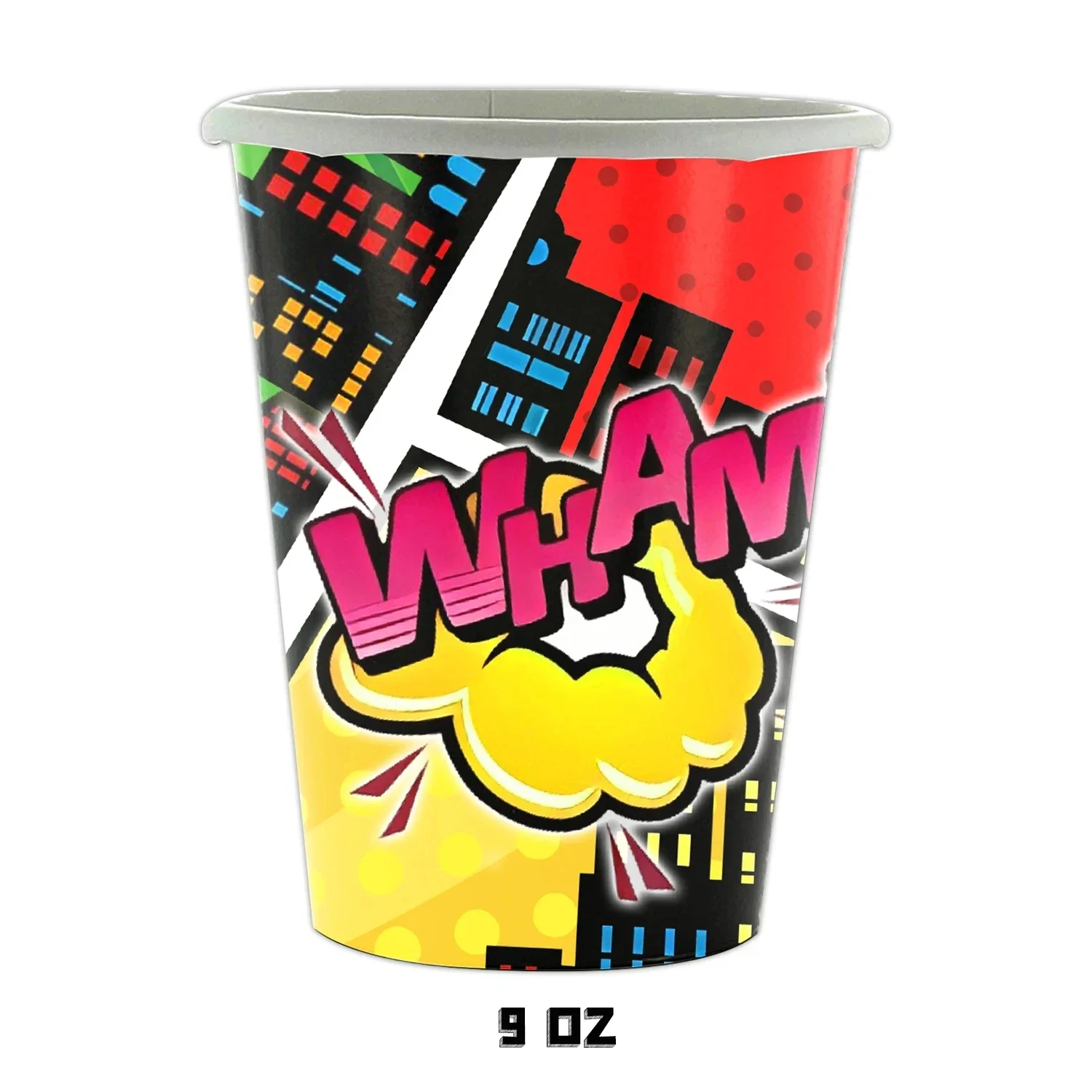 Супергерой город строительные аксессуары бумажные тарелки Мстители наклейки на