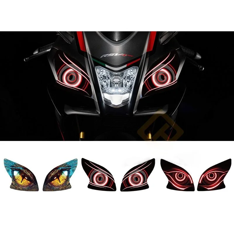 Универсальная наклейка на переднюю фару для мотоцикла Apulia RSV4 2015 2016 2017 2018