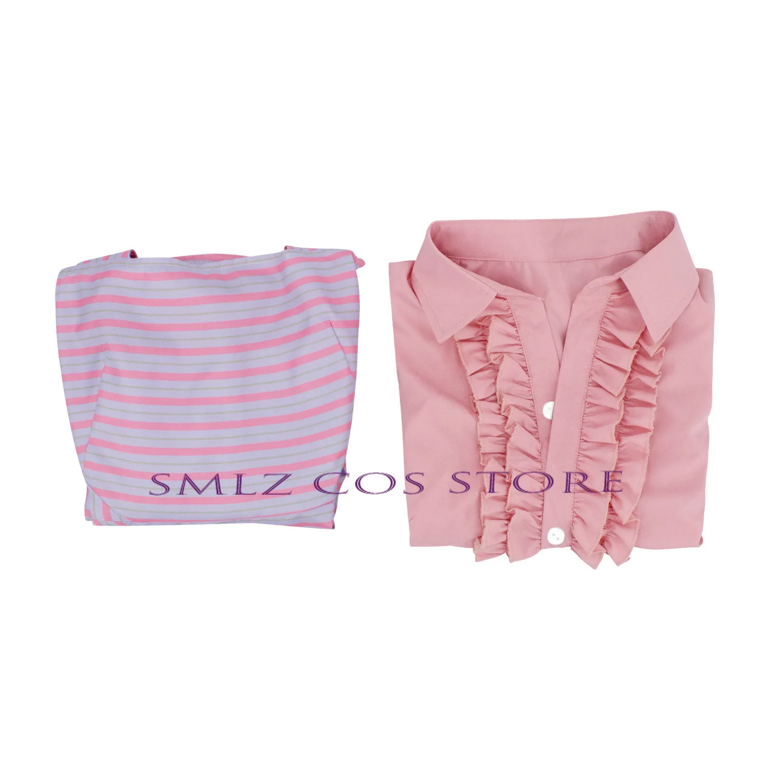 Женский костюм ведьмы для косплея Глинды платье в полоску топ на Хэллоуин