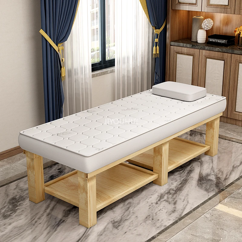 Рисунок 2 - Белые массажные кровати для спальни