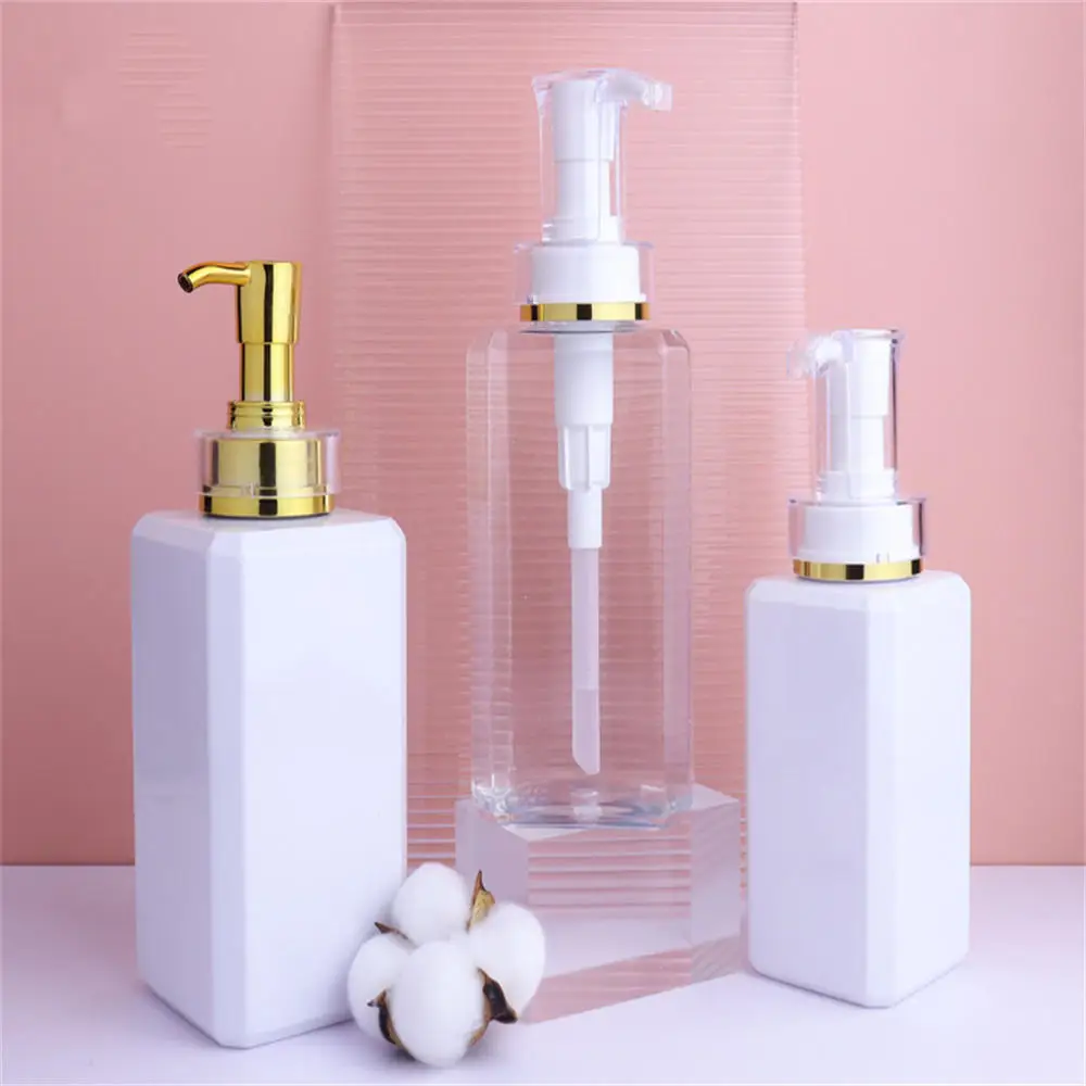 

Press Type Lotion Bottle Portable Travel Refillable Cosmetic Container Shampoo Shower Gel Hand Sanitizer Tube Bottling 500ML