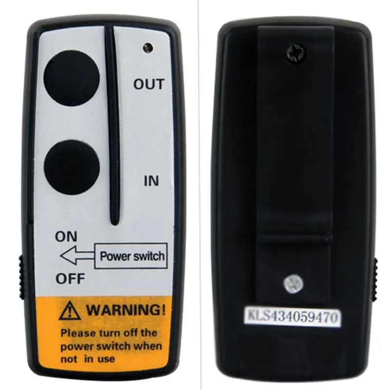 12 В вольт 50 футов лебедка беспроводной пульт дистанционного управления Набор для