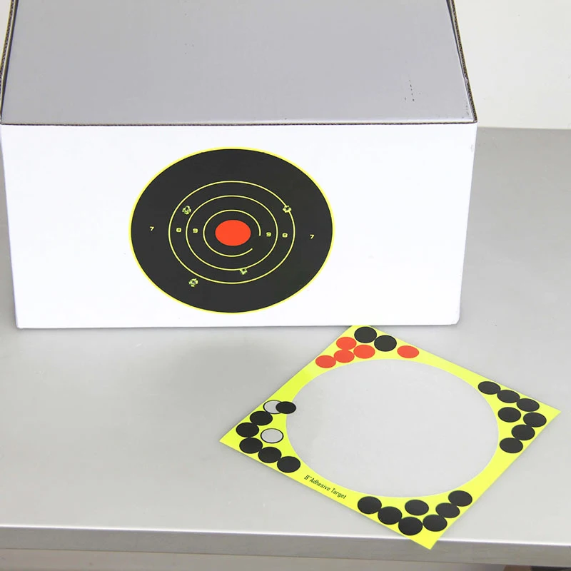 10 8 - дюймовых круглых целевых наклеек для стрельбы самозаклеивания стрелялки