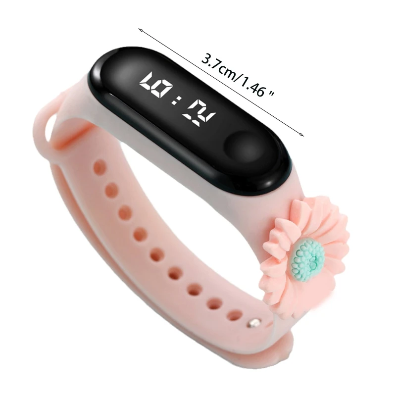 

Cartoon Children Electronic Digital LED Display Watches Girls Boy Fashion Cute Watch Bracelet Kid Watches Birthday Gift