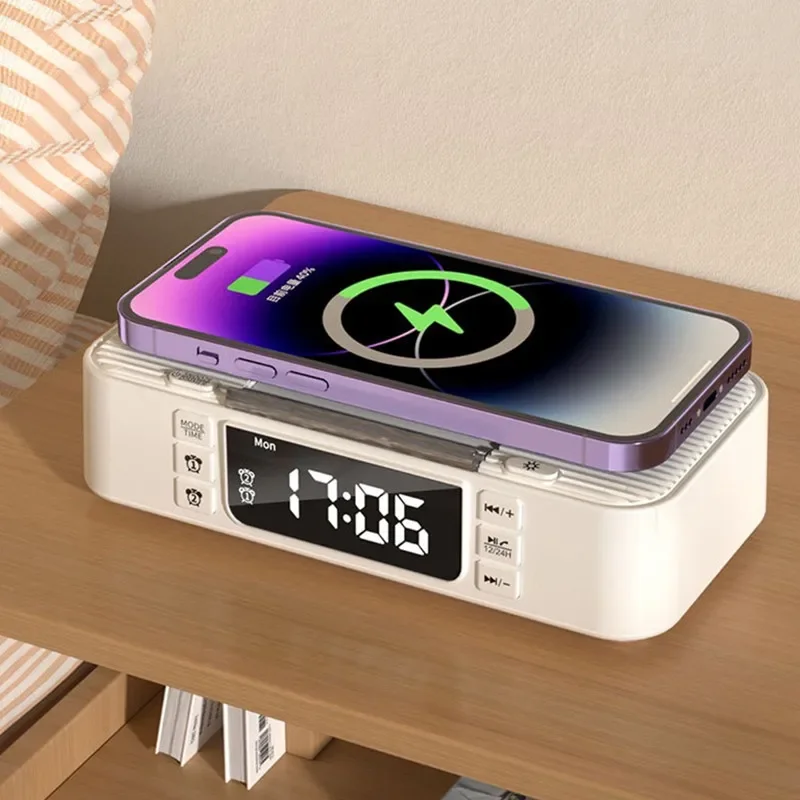 Лидер продаж многофункциональные настольные Bluetooth-динамики светодиодный