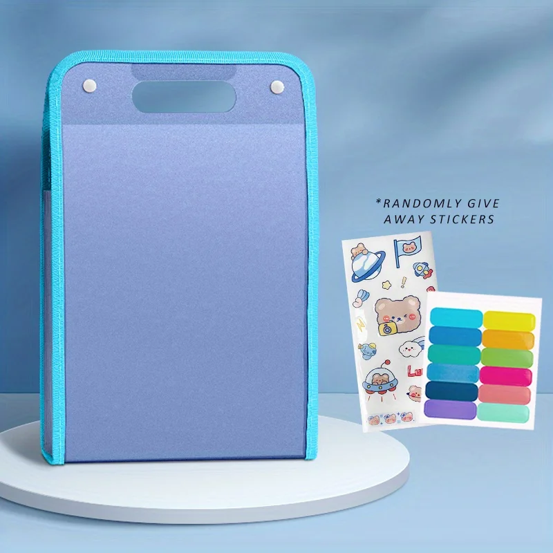 Переносная плотная полипропиленовая прозрачная органная сумка A4 с 13 отделениями