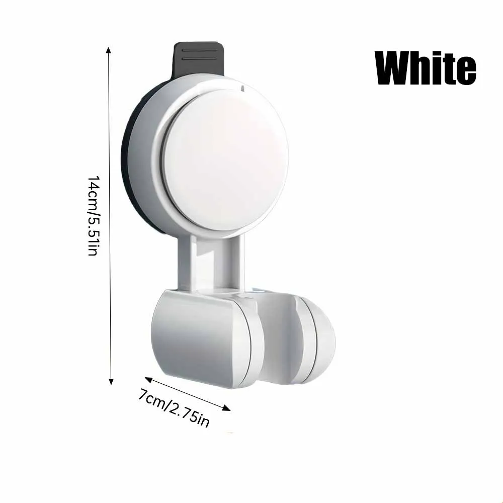 

1-4 шт., держатель насадки для душа на присоске, ABS, регулируемый, прочный клей, универсальная поддержка насадки для душа, многоразовая, без следов, водонепроницаемая