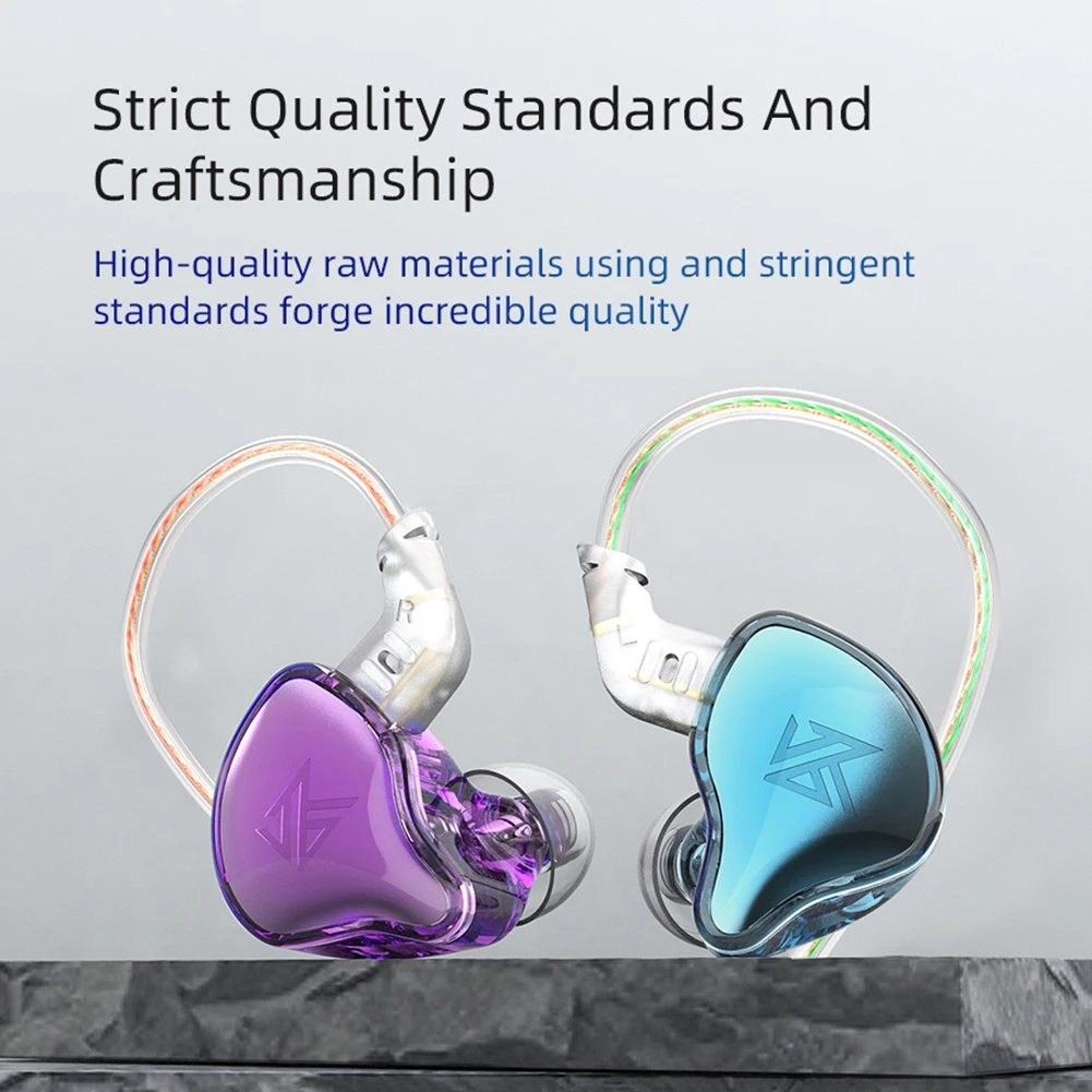

KZ EDC In-ear 3.5mm Wired Headphones HiFi Noise Cancelling Sports Music Gaming Monitor Earbuds Headset with Microphone Earphones