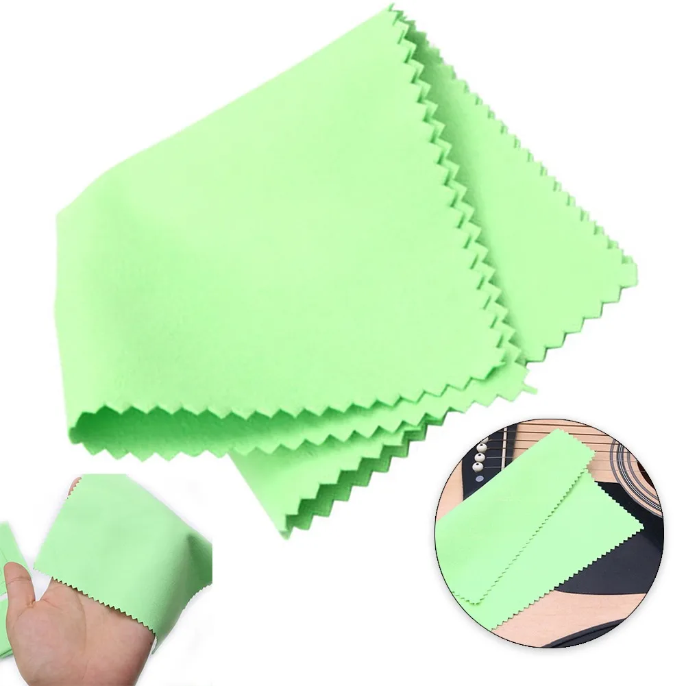 

1pc Microfiber Cleaning Wiping Cloth For Instrument Guitar Violin Trumpet V2G8 Cleaning And Polishing Of Musical Instruments