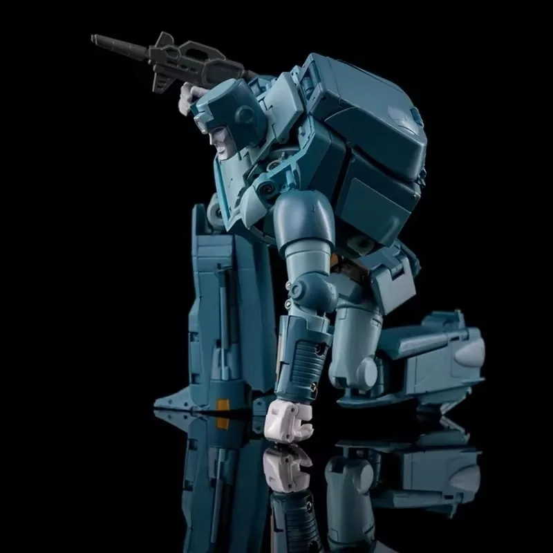 Фото Коллекционная модель робота-меха X-Transbots MX-11 Locke 3rd Scale с аксессуарами и сменными лицевыми панелями №3