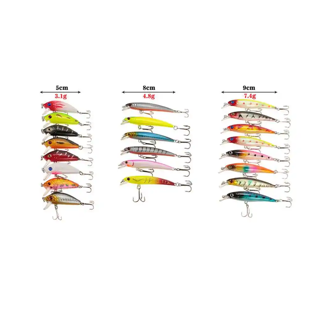 

30 шт., искусственная рыболовная приманка