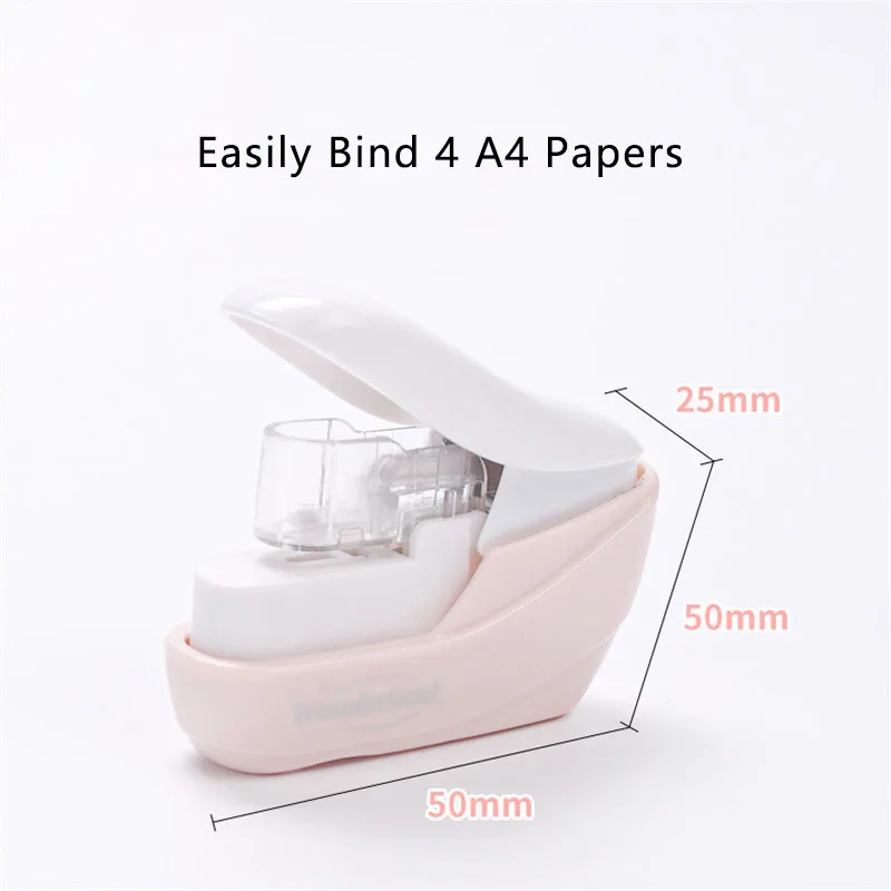 

Мини пластиковый безстеплер для склеивания документов