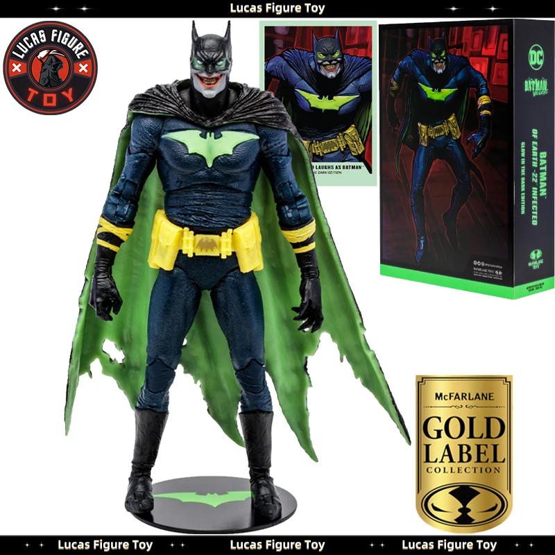 

В наличии Batman of Earth -22 инфицированные светится в темноте Edition (Золотая этикетка) игрушки Mcfarlane Dc Multiverse 7-дюймовая экшн-фигурка