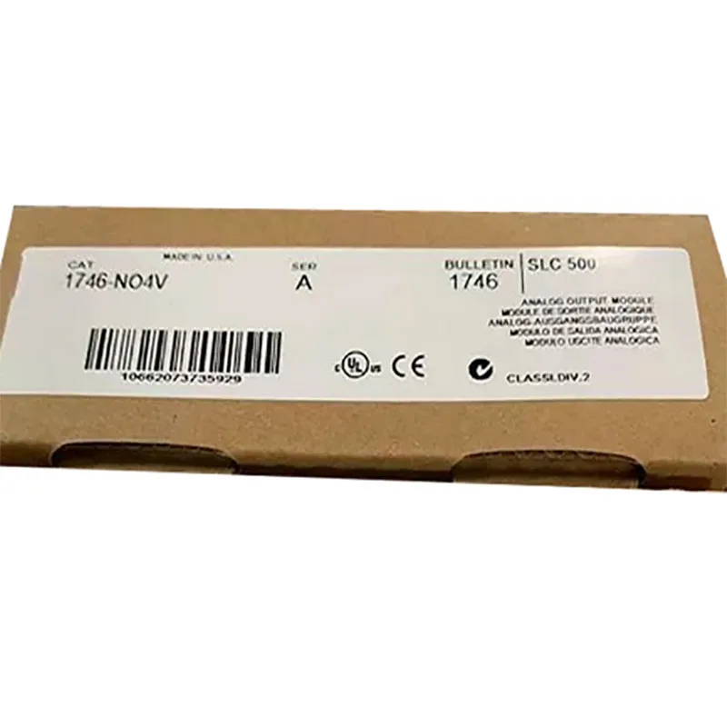 

New Original 1746-NO4V PLC 55mA 4 Number Of Outputs Analog Output Modules