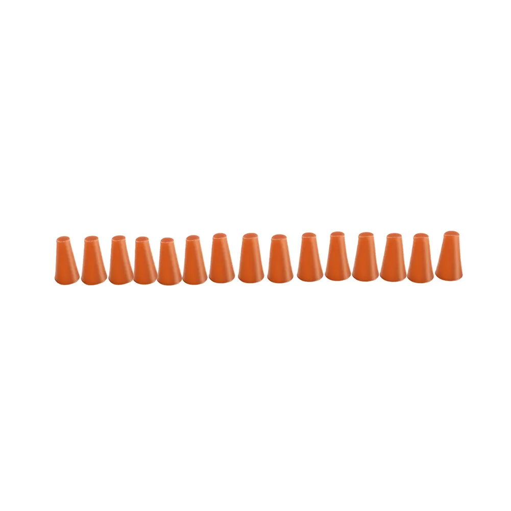 

100Pcs Silicone Cone Plugs High Temp Masking Plugs Powder Coating Cone Plugs Assortment Kit Random Color Automotive Tools