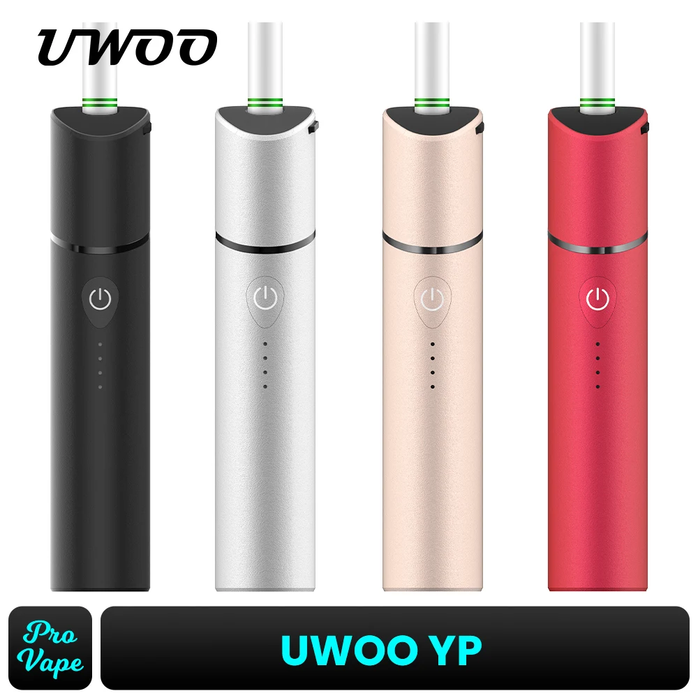 UWOO YP E-cigarette Kit 3350mAh Vape Ceramic Rod Heating Tobacco Vape Support  Smart Phone Control also as Portable Power Bank