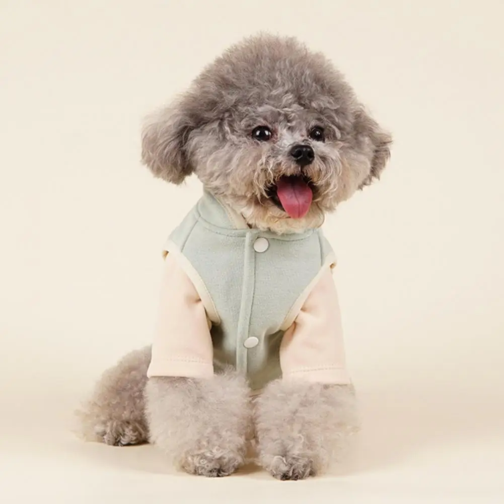 

Износостойкая милая маленькая милая собака Тедди кошка жилет супер мягкая одежда для домашних животных моющаяся для улицы